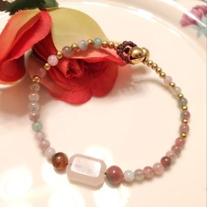 C7 NEW Gemstone anklet or bracelet